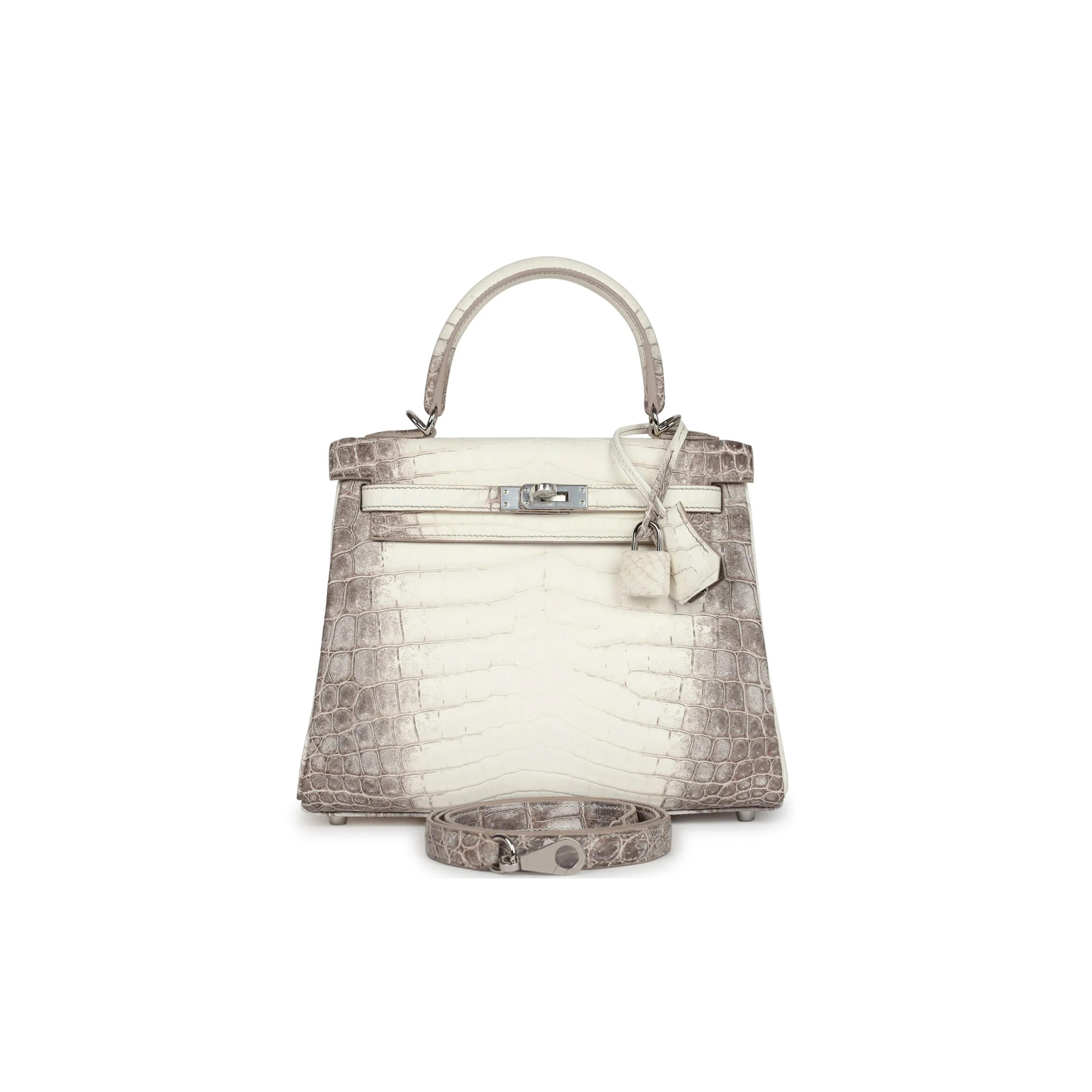 H**me5 MASTER 28 MATTE HIMALAYAN NILOTICUS WITH PALLADIUM HARDWARE (28*22*10cm) Master Quality